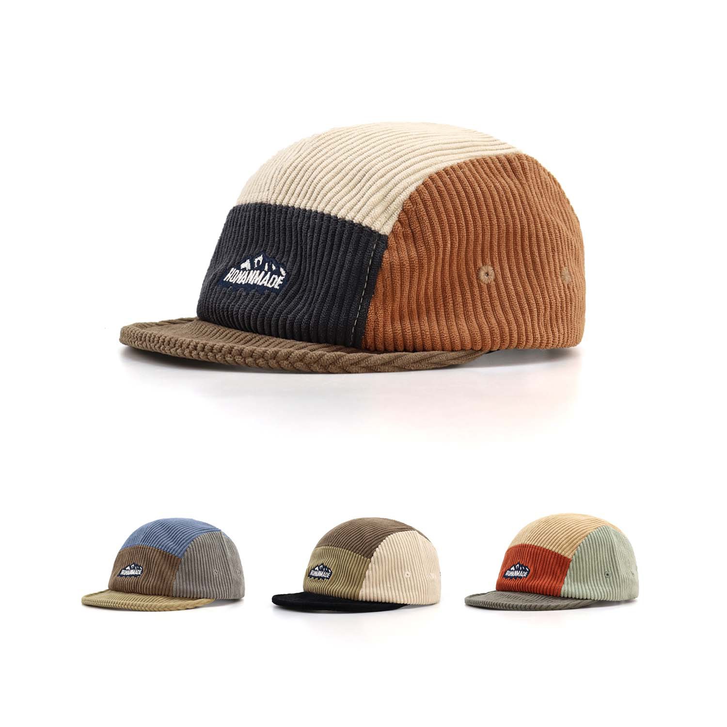 Corduroy Cap 5 Panel - 2026 가을 겨울 신상 코듀로이 컬러