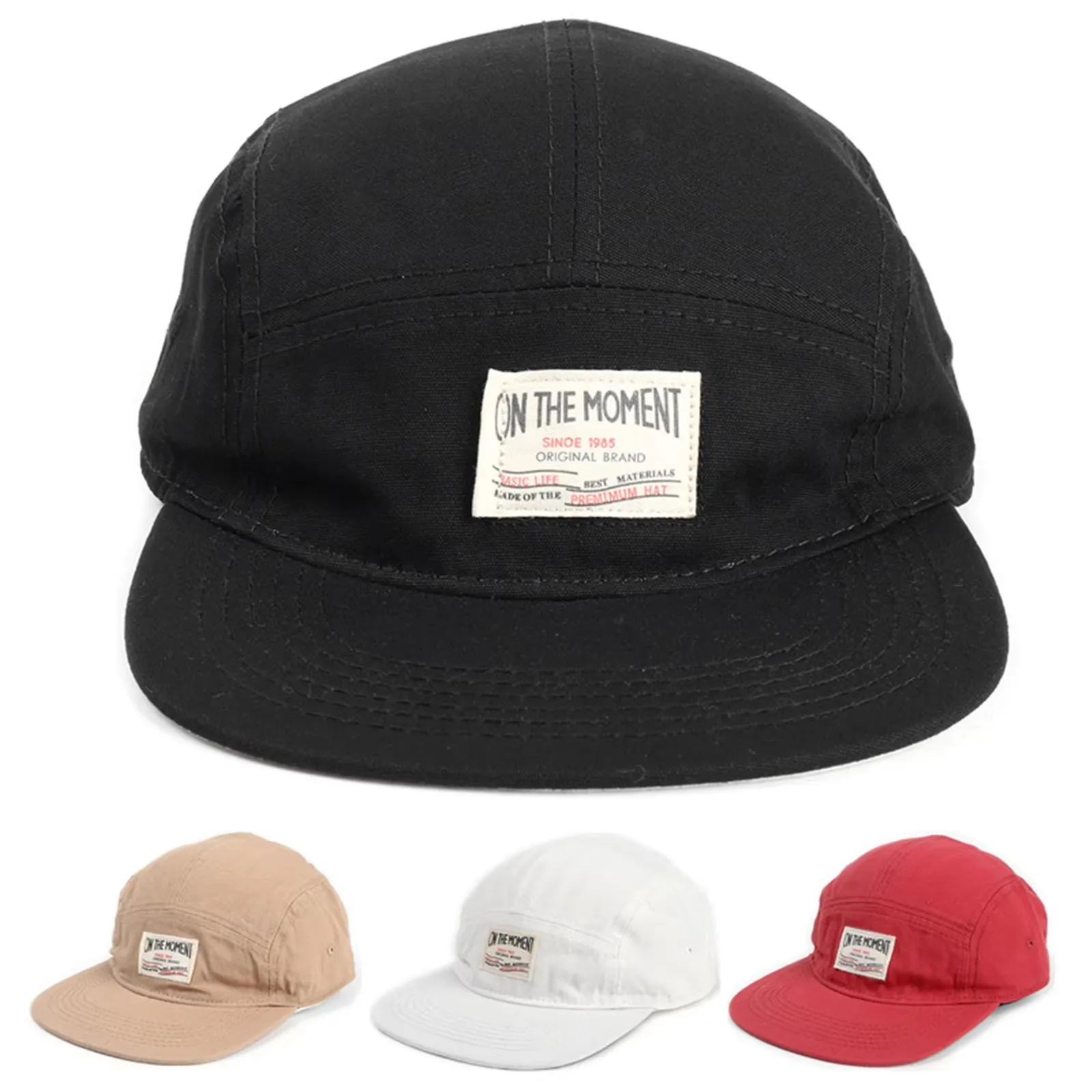 Corduroy Cap 5 Panel - 새로운 ON THE MOMENT 면 소재