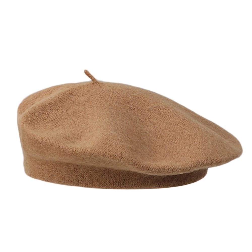 가을 여성 겨울 따뜻한 울 베레모 레트로 단색 플레인  - Beret French Wool 리뷰 및 가격