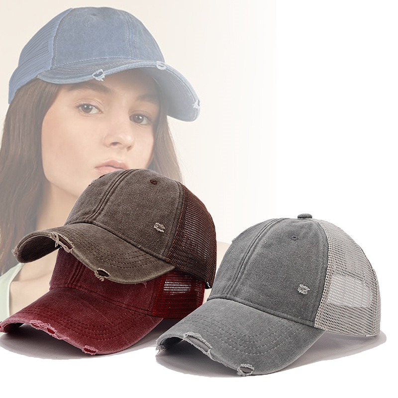 패션 트럭 운전사 모자 솔리드 컬러 패치 사계절 스냅  - Trucker Cap Mesh 리뷰 및 가격