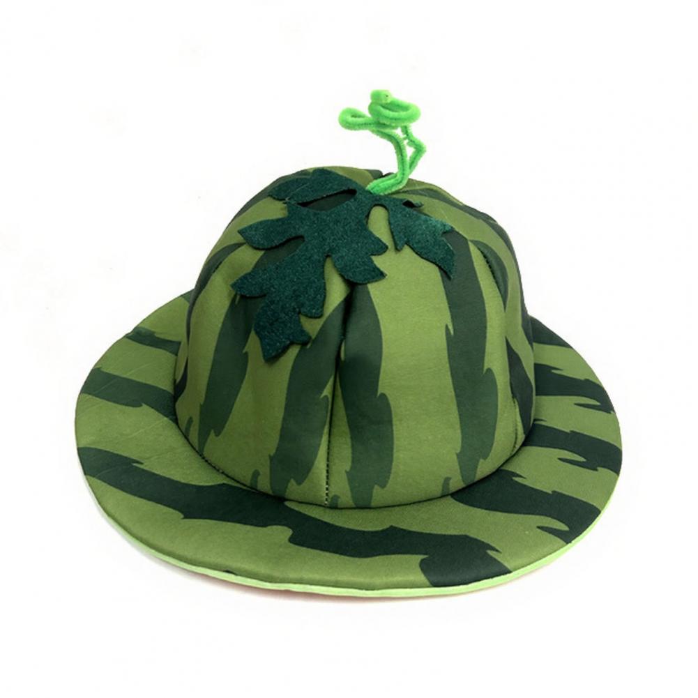 수박 테마 파티 모자 귀여운 만화 과일 모자 수박 파티 - Visor Sun Hat 리뷰 및 가격